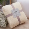 thickening Solid Mesh Merbau Blanket Flannel Blanket Coral Japanese air conditioner blanket customized gift